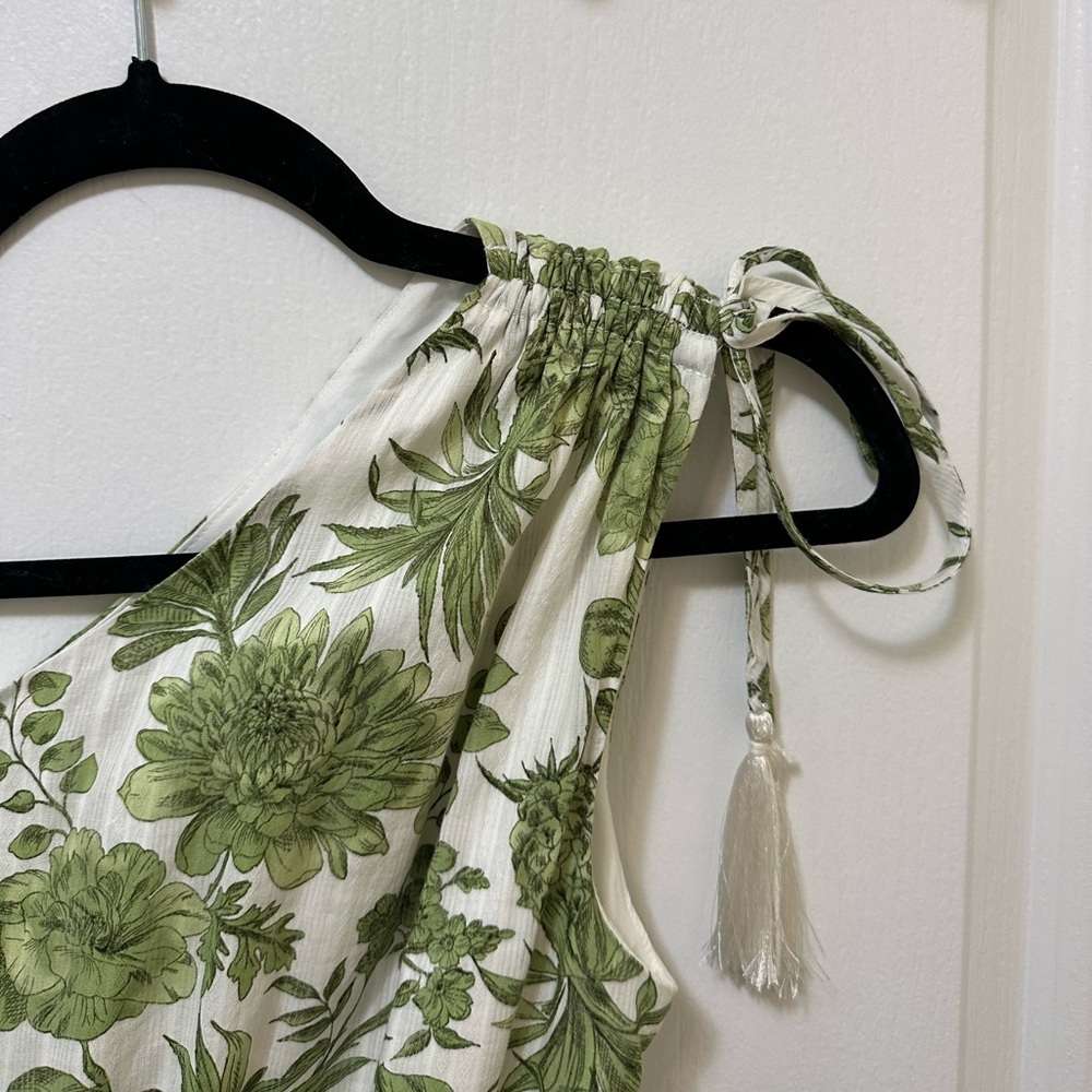 Taylor Green Asymmetrical Ruffled Blouse - Picture 6 of 6
